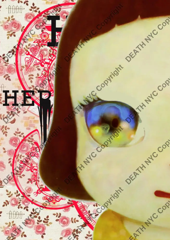 Deathf784 Cute (Edition Of 100) (2020) Art Print