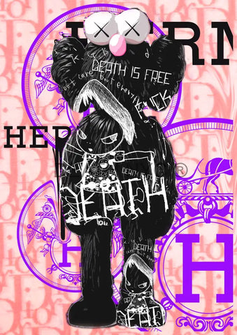 Deathf808 (Edition Of 100) (2020) Art Print