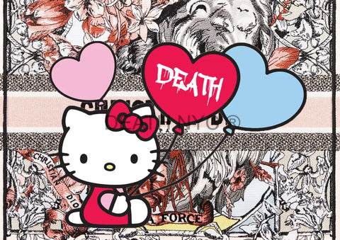 Deathf862 Hello Kitty (Edition Of 100) (2020) Art Print