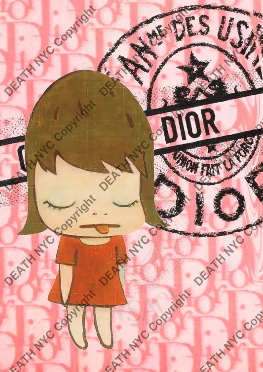 Deathf874 Cute (Edition Of 100) (2020) Art Print