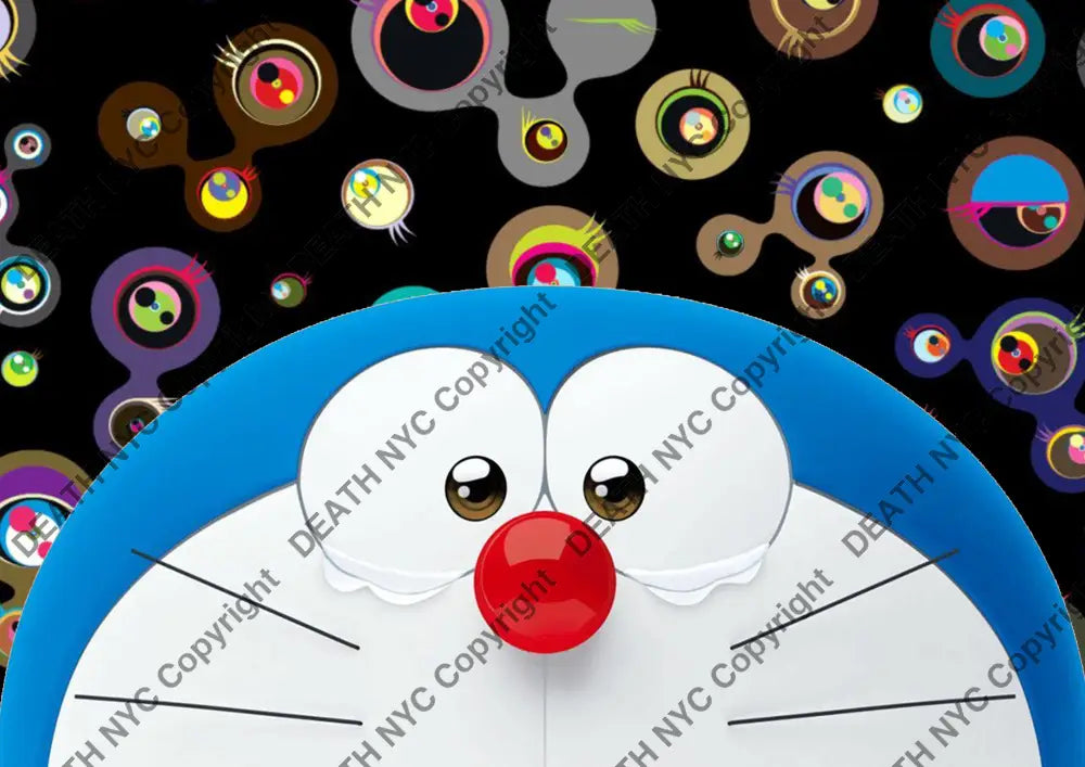 Deathf928 Doraemon (Edition Of 100) (2022) Art Print