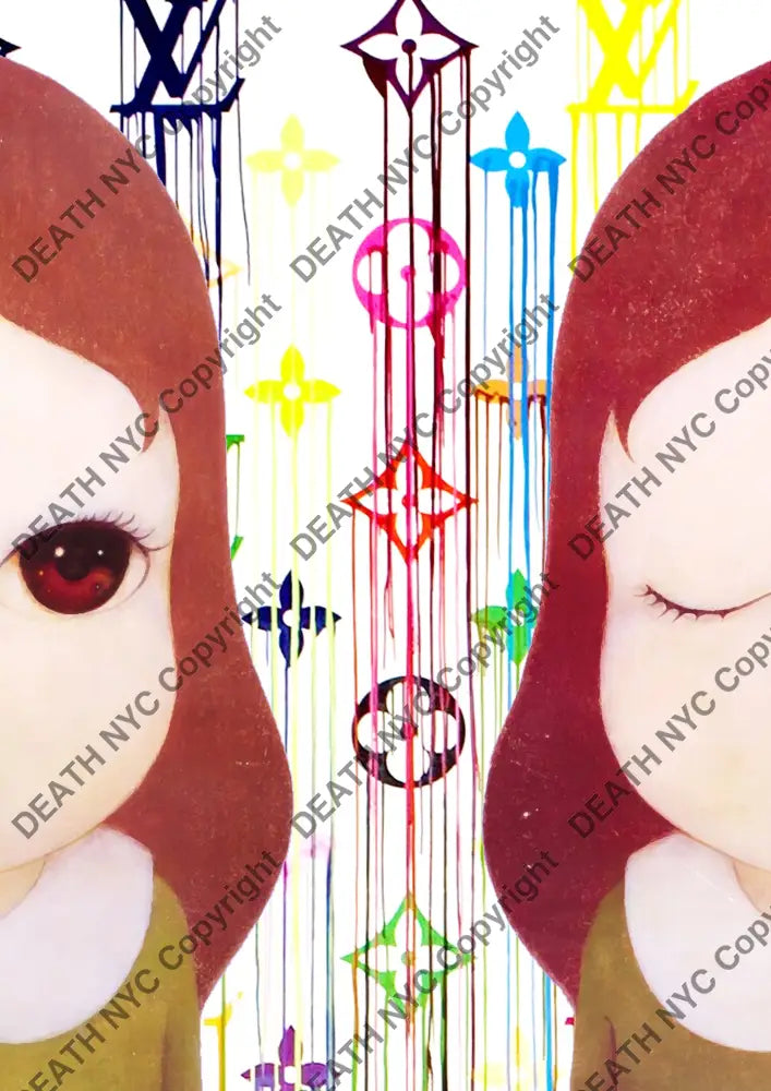Deathf934 Cute (Edition Of 100) (2022) Art Print
