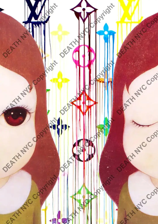 Deathf934 Cute (Edition Of 100) (2022) Art Print