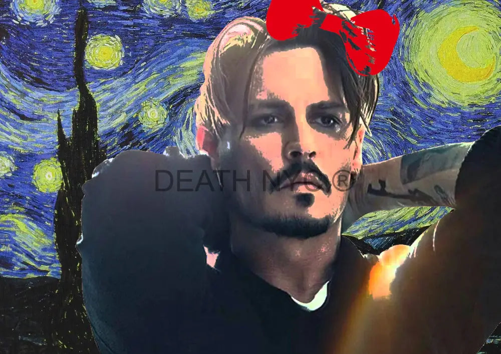 Deathf951 Jonny Depp (Edition Of 100) (2022) Art Print