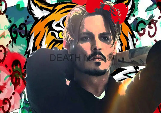 Deathf952 Jonny Depp (Edition Of 100) (2022) Art Print