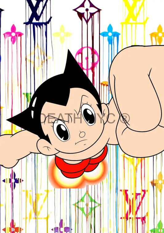 Deathf965 Astro Boy (Edition Of 100) (2022) Art Print