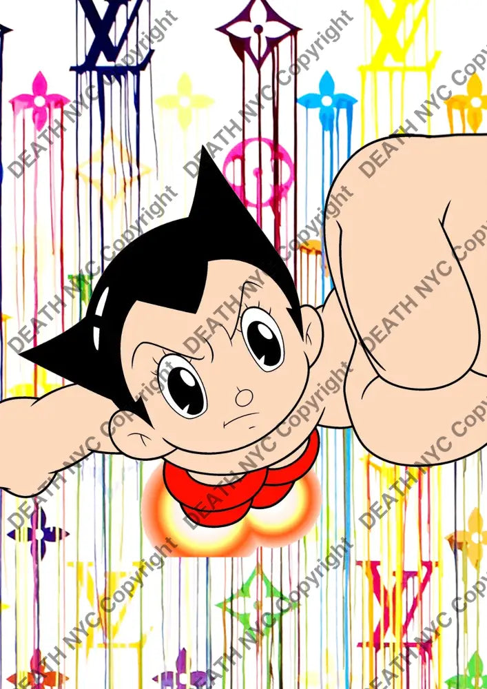 Deathf965 Astro Boy (Edition Of 100) (2022) Art Print