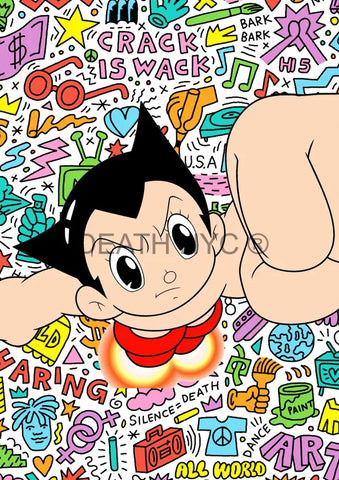 Deathf966 Astro Boy (Edition Of 100) (2022) Art Print