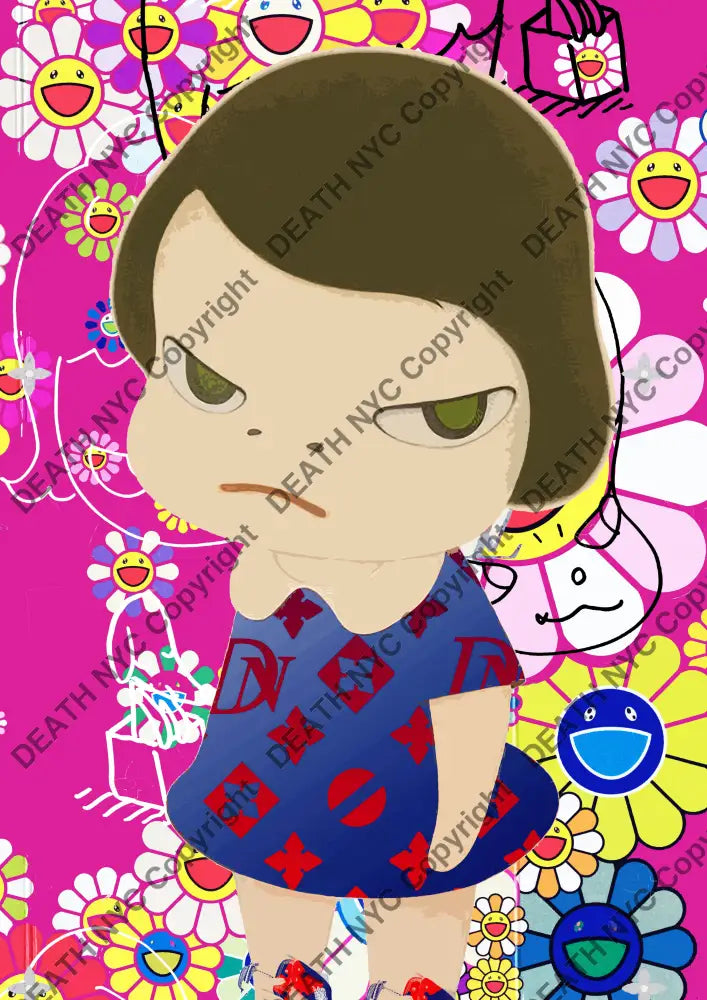 ’DEATHI340’’ 45x32cm (Edition of 100*) (2020) cute Art Print