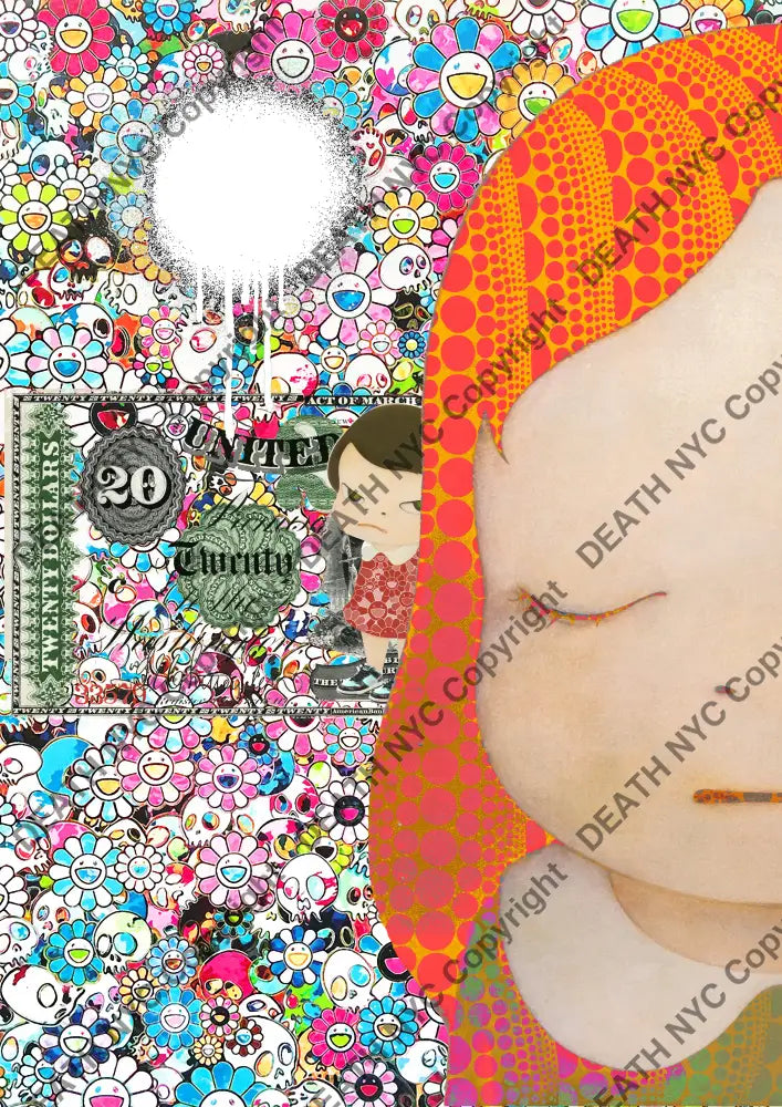 Deathj182 45X32Cm (Edition Of 100) (2020) Art Print