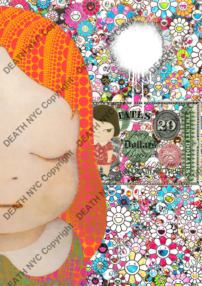 Deathj183 45X32Cm (Edition Of 100) (2020) Art Print