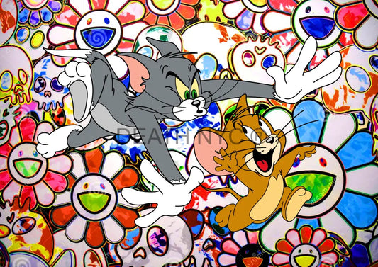 Deathj926 Tom & Jerry (Edition Of 100) (2020) Art Print