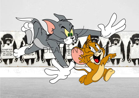 Deathj927 Tom & Jerry (Edition Of 100) (2020) Art Print