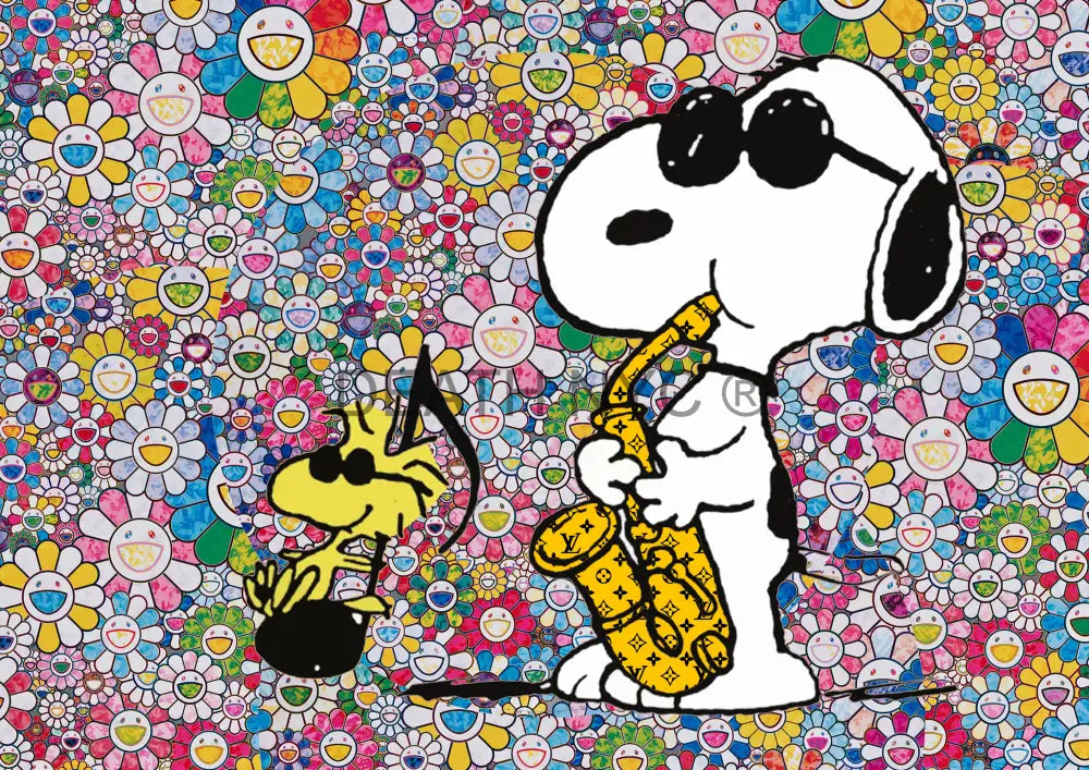Deathj938 Snoopy (Edition Of 100) (2020) Art Print