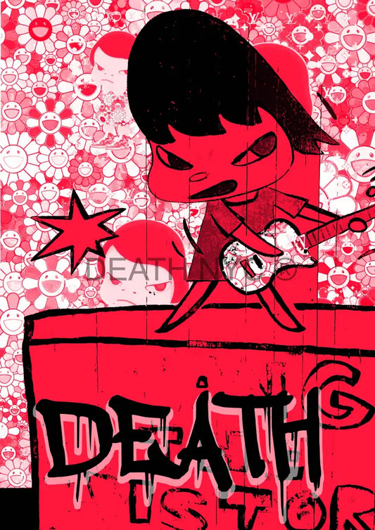 Deathm2324 45X32Cm (Edition Of 100) (2020) Art Print