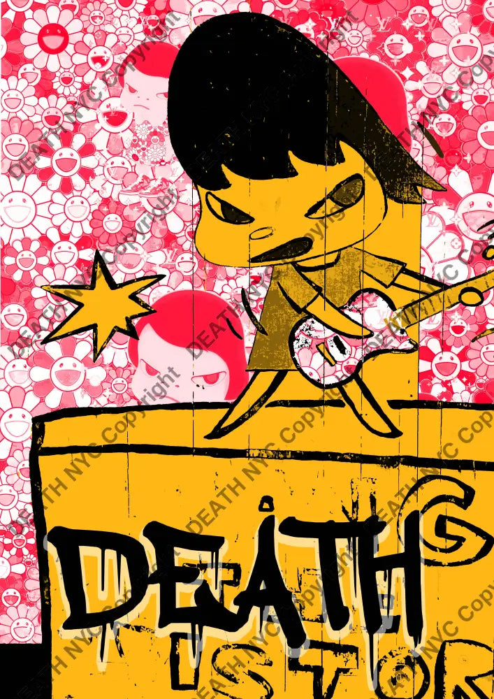 Deathm2325 45X32Cm (Edition Of 100) (2020) Art Print