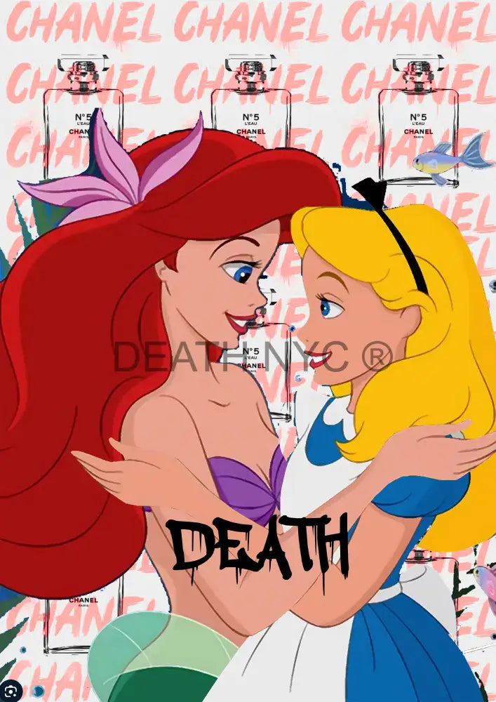 Deathm2456 45X32Cm Ariel (Edition Of 100) (2023) Art Print