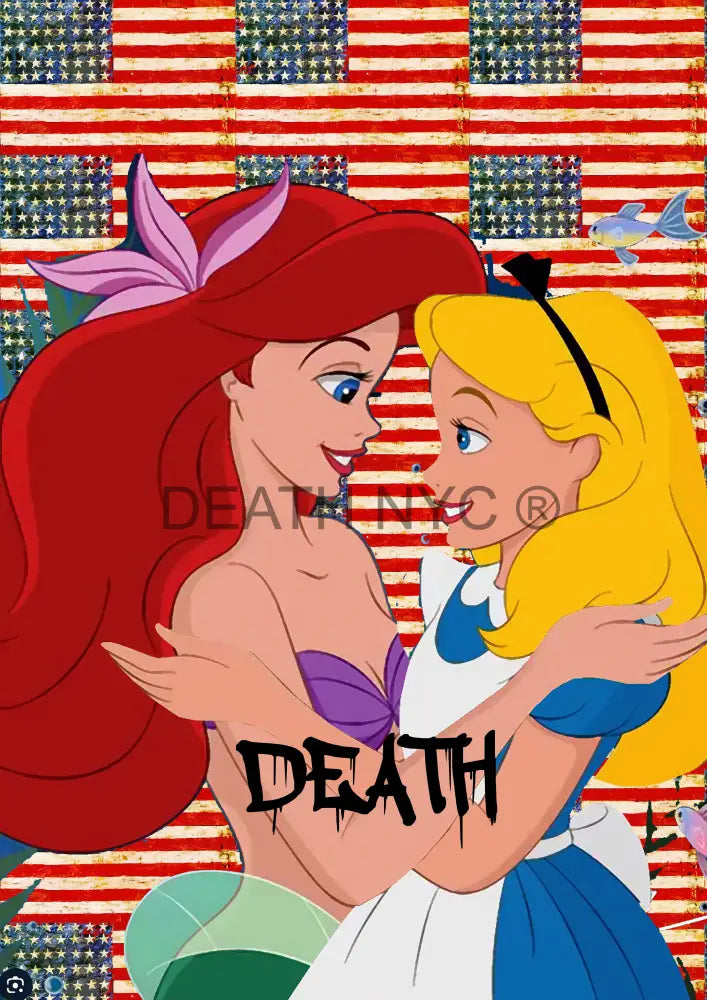 Deathm2457 45X32Cm Ariel (Edition Of 100) (2023) Art Print