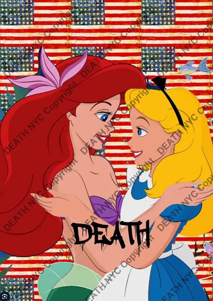 Deathm2457 45X32Cm Ariel (Edition Of 100) (2023) Art Print