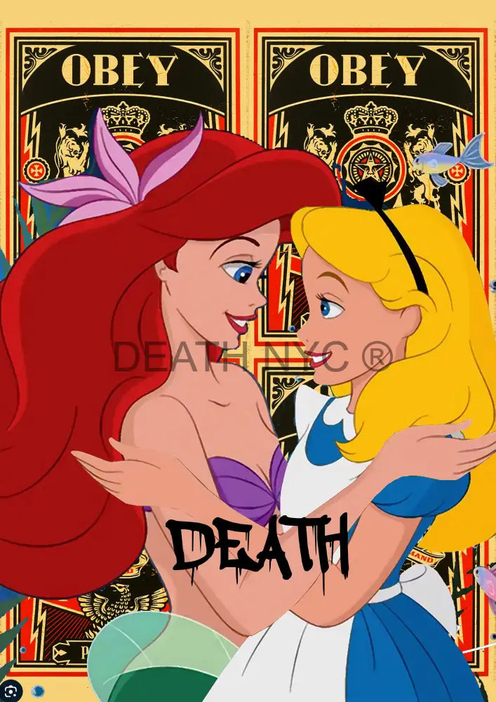 Deathm2459 45X32Cm Ariel (Edition Of 100) (2023) Art Print