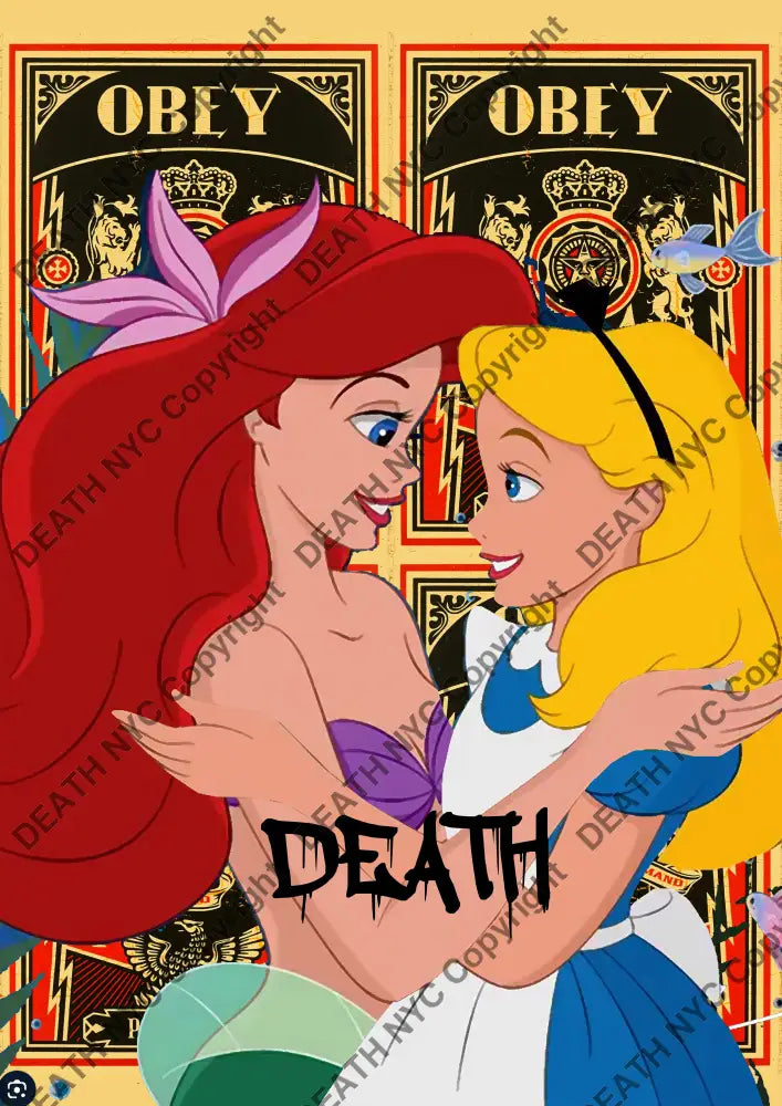 Deathm2459 45X32Cm Ariel (Edition Of 100) (2023) Art Print
