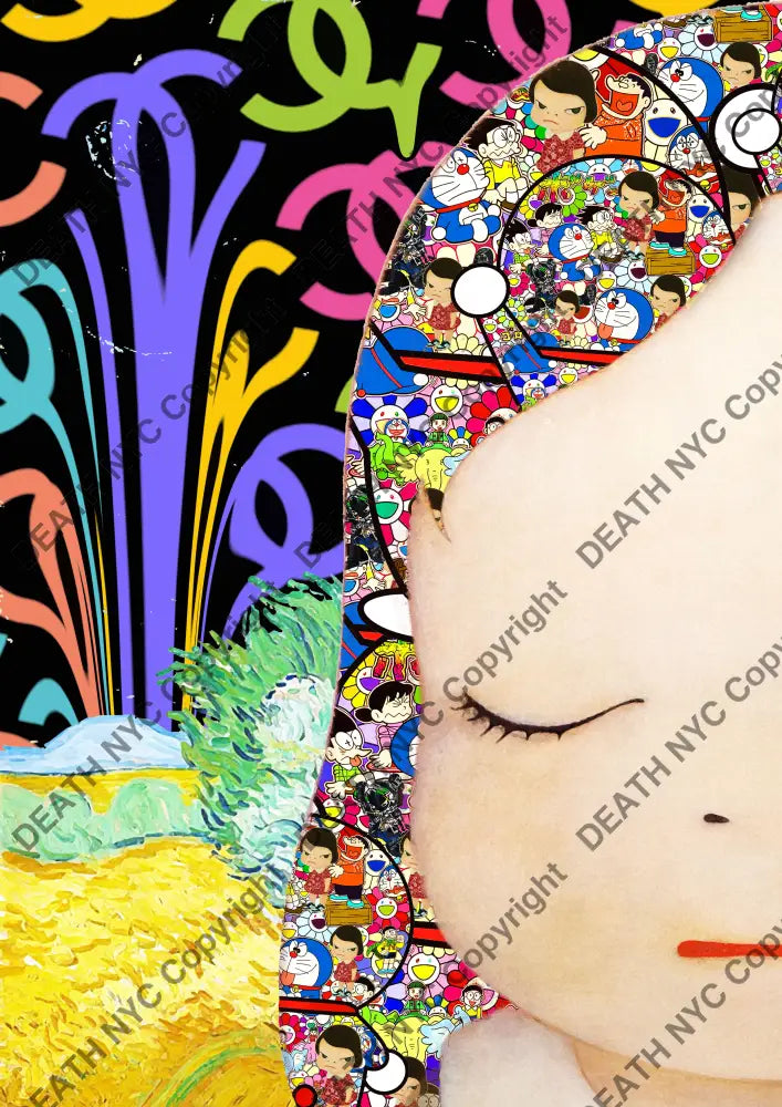 Deathm2744 45X32Cm (Edition Of 100) (2020) Art Print