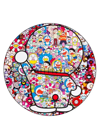 Deathm3541 Doraemon 32X32Cm (Edition Of 100) (2022) Art Print