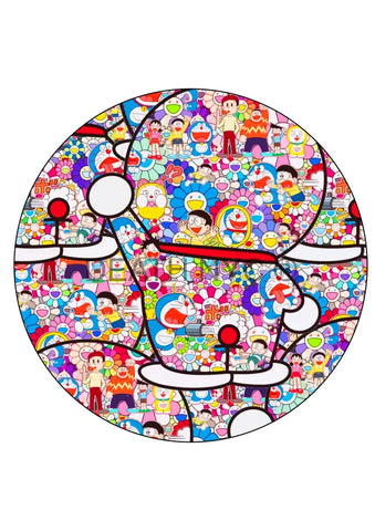 Deathm3566 Doraemon 32X32Cm (Edition Of 100) (2022) Art Print