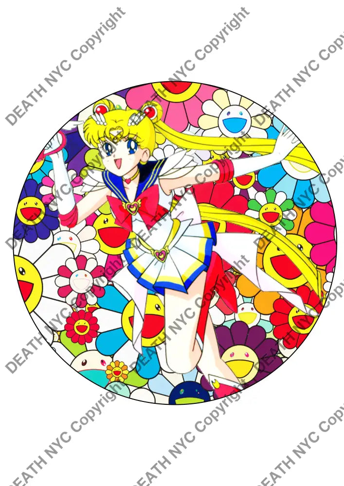 Deathm3570 Moon 32X32Cm (Edition Of 100) (2022) Art Print