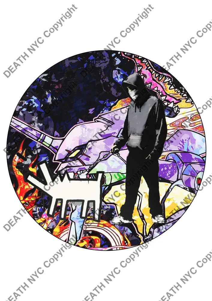 Deathm3587 32X32Cm (Edition Of 100) (2022) Art Print