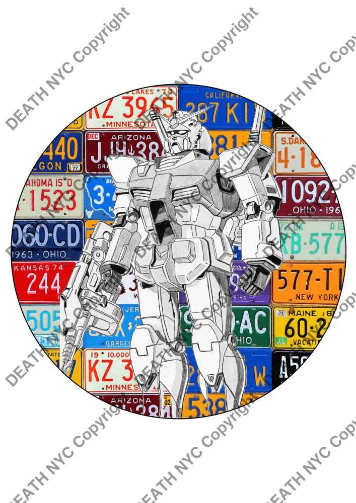 Deathm3602 32X32Cm (Edition Of 100) (2022) Art Print