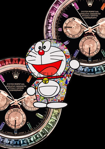 Deathm3694 Doraemon (Edition Of 100) (2020) Art Print