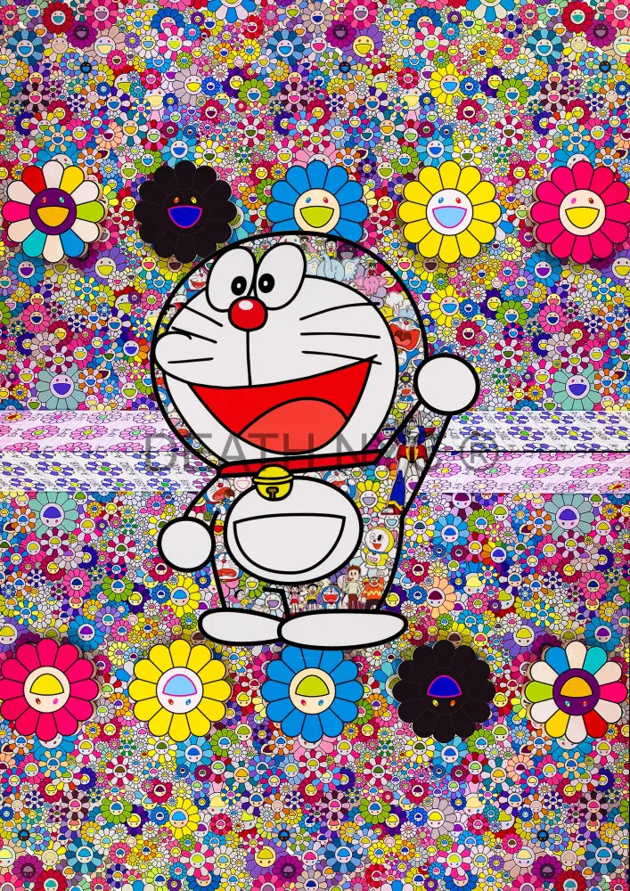 Deathm3695 Doraemon (Edition Of 100) (2020) Art Print