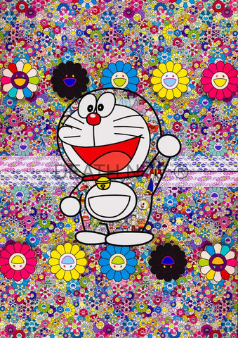Deathm3695 Doraemon (Edition Of 100) (2020) Art Print