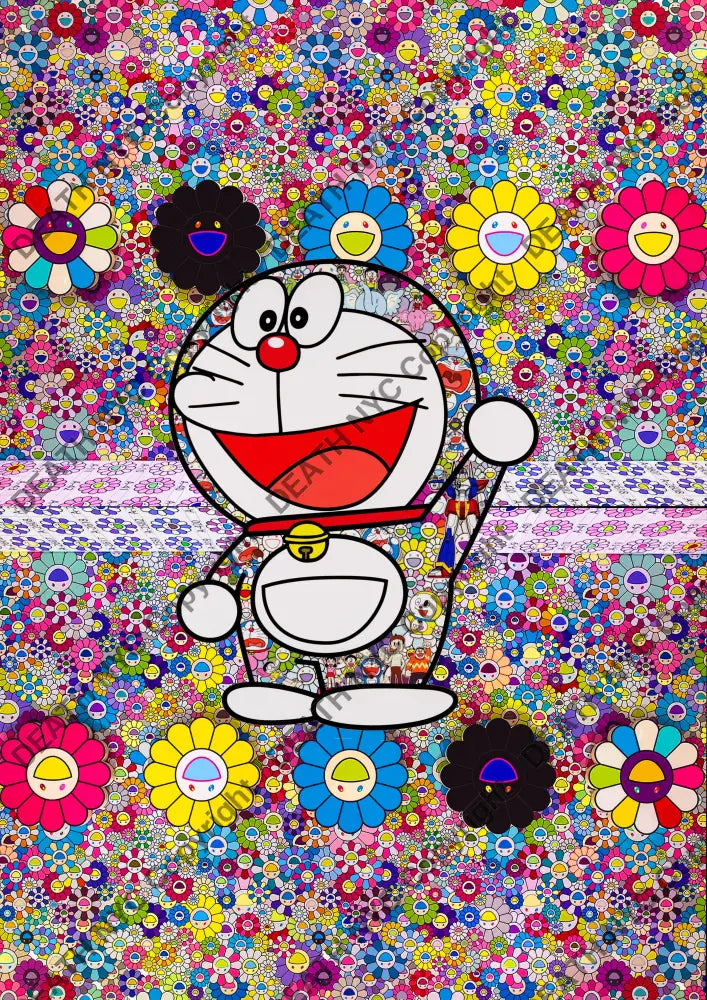 Deathm3695 Doraemon (Edition Of 100) (2020) Art Print