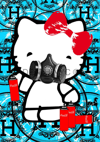 Deathm3859 Hello Kitty (Edition Of 100) (2020) Art Print
