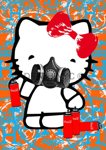 Deathm3860 Hello Kitty (Edition Of 100) (2020) Art Print