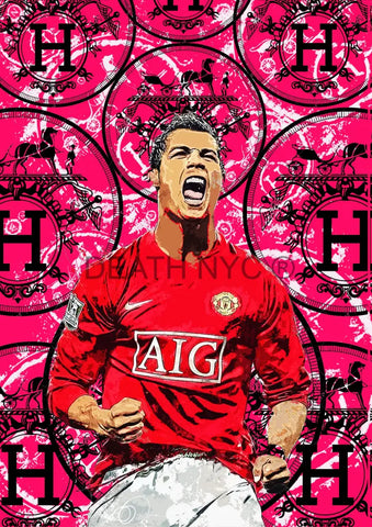 Deathm3899 C Ronaldo (Edition Of 100) (2020) Art Print