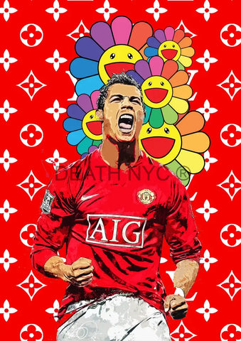 Deathm3903 C Ronaldo (Edition Of 100) (2020) Art Print