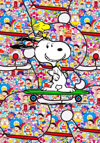 Deathm3952 Snoopy (Edition Of 100) (2020) Art Print
