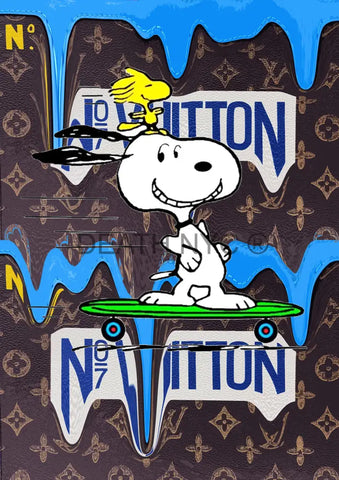 Deathm3954 Snoopy (Edition Of 100) (2020) Art Print