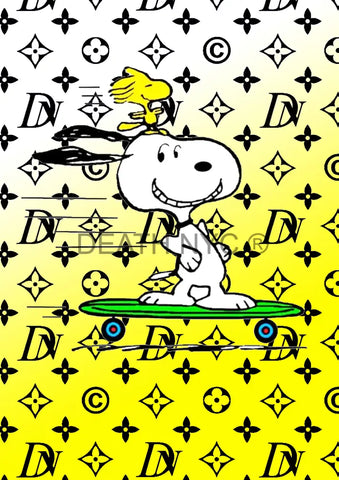 Deathm3955 Snoopy (Edition Of 100) (2020) Art Print