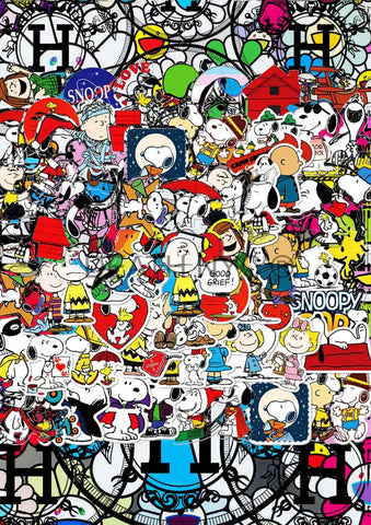 Deathm3971 Snoopy (Edition Of 100) (2020) Art Print