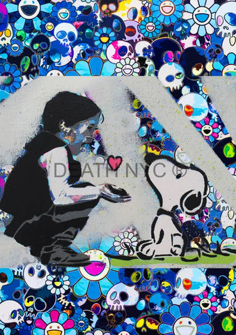 Deathm3974 Snoopy (Edition Of 100) (2020) Art Print