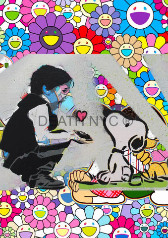 Deathm3975 Snoopy (Edition Of 100) (2020) Art Print