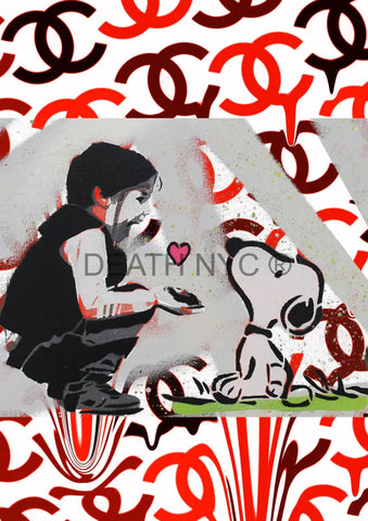 Deathm3976 Snoopy (Edition Of 100) (2020) Art Print
