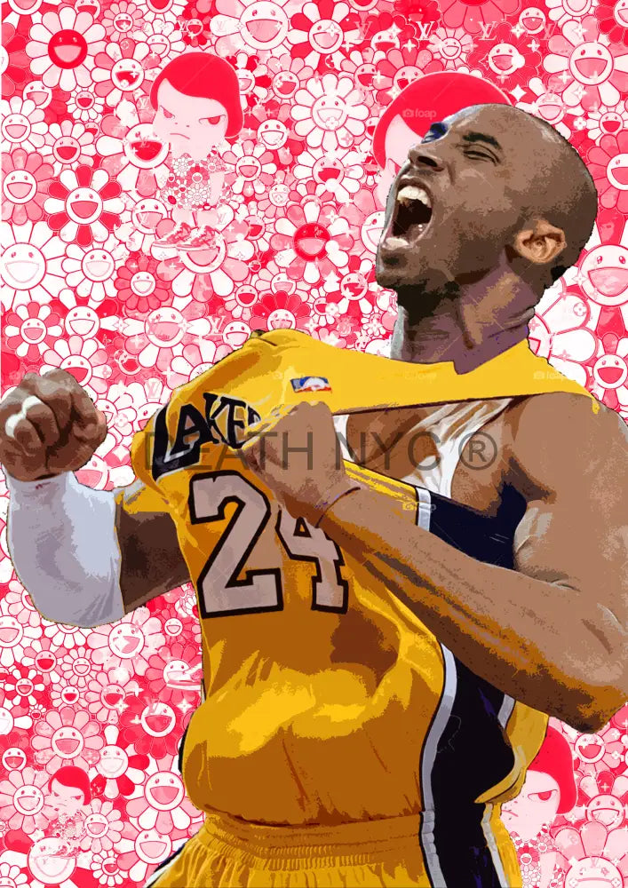 Deathm4002 Kobe (Edition Of 100) (2020) Art Print