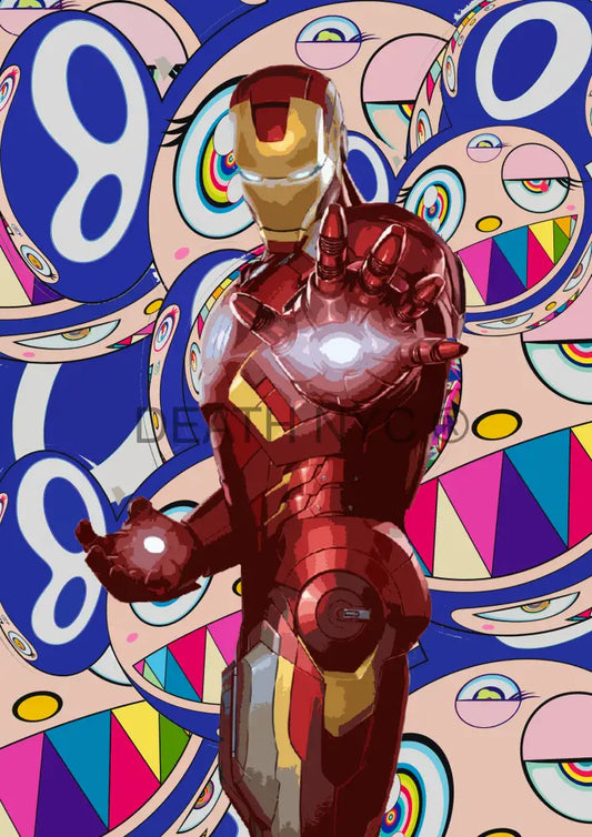 Deathm4188 Iron Man (Edition Of 100) (2020) Art Print