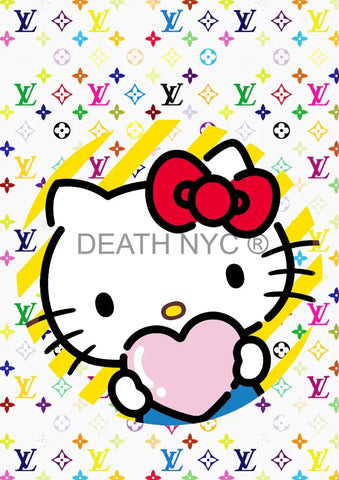 Deathm4226 Kitty (Edition Of 100) (2022) Art Print