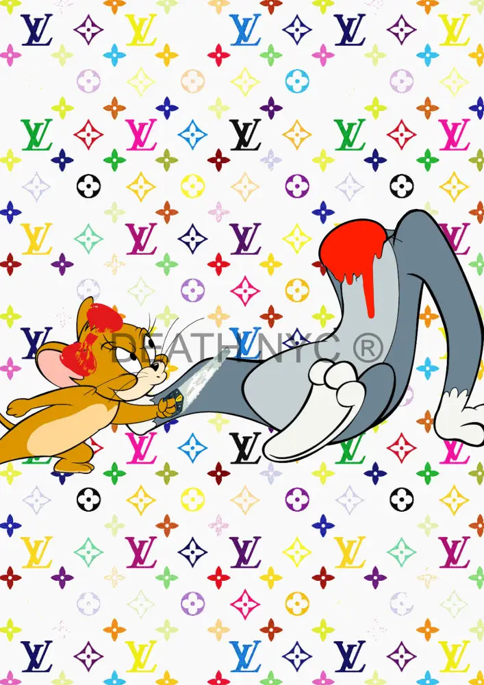 Deathm4229 Tom And Jerry (Edition Of 100) (2022) Art Print